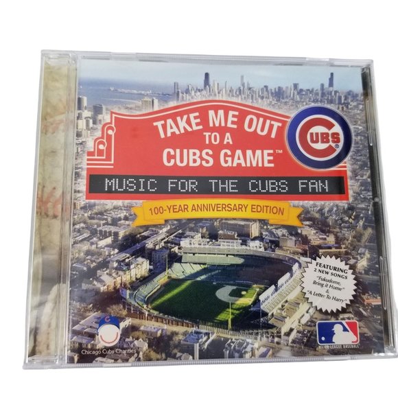Chicago Cubs Baseball Music Fan CD MLB 2008 Game Songs Wrigley Field Anthem 100 - Picture 1 of 7